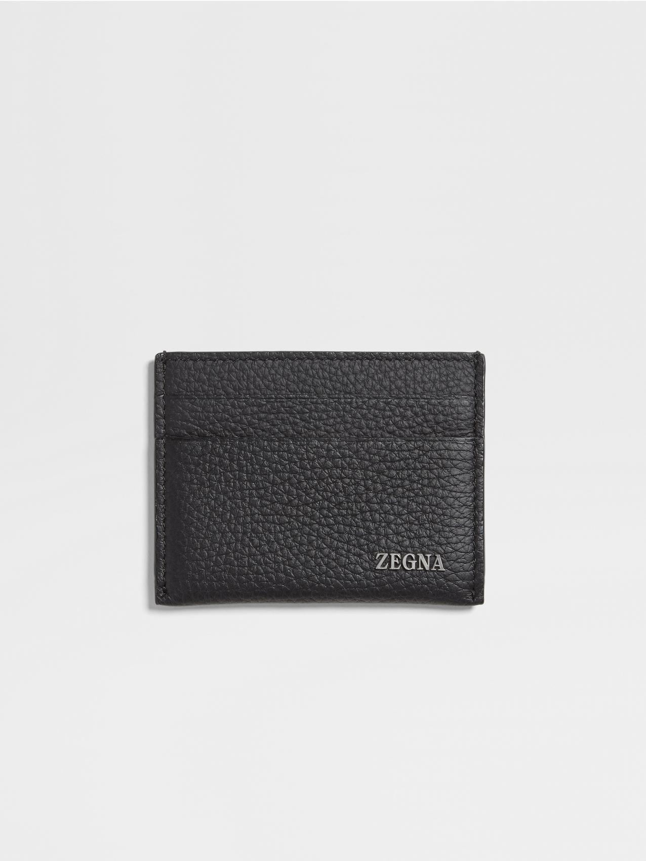 Black Deerskin Card Case
